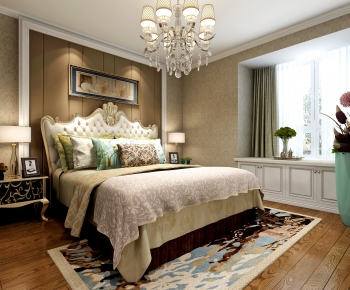 European Style Bedroom-ID:443533903