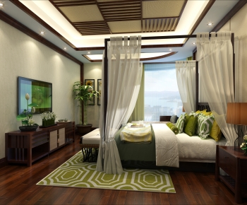 Southeast Asian Style Bedroom-ID:761835105