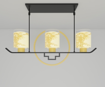 New Chinese Style Long Chandelier-ID:409193993