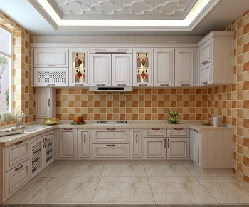 European Style Open Kitchen-ID:451298005