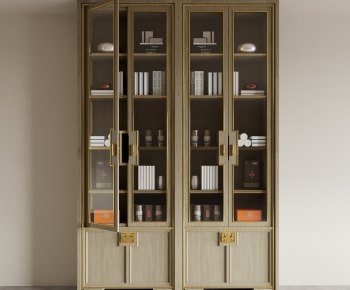 New Chinese Style Bookcase-ID:603883037