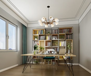 Nordic Style Study Space-ID:806709055