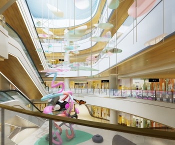 Modern Shopping Mall-ID:616162069