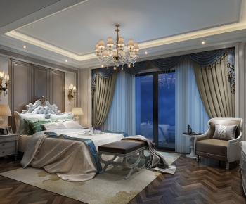 New Classical Style Bedroom-ID:588824997