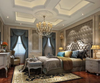 New Classical Style Bedroom-ID:777729035