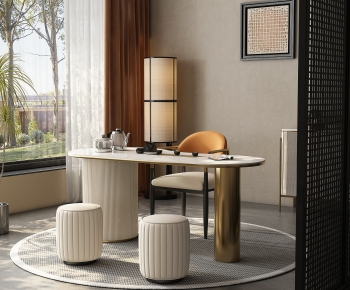 Modern Tea Tables And Chairs-ID:664077045