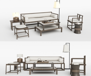 Chinese Style Sofa Combination-ID:193164117