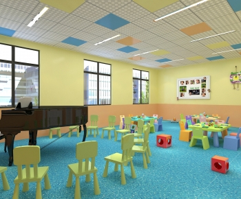 Modern Kindergarten Classrooms-ID:163160094