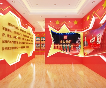 Modern Exhibition Hall-ID:699321994