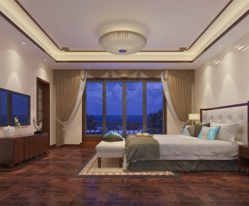 New Chinese Style Bedroom-ID:268151046