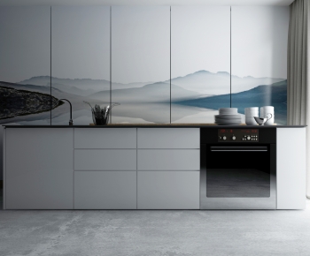 Modern Kitchen Cabinet-ID:812493095