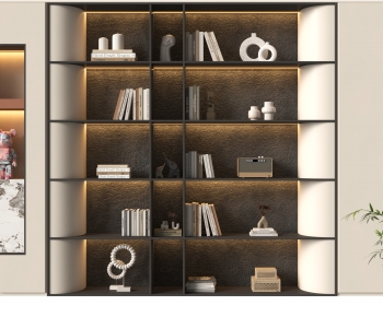 Modern Bookshelf-ID:342897898