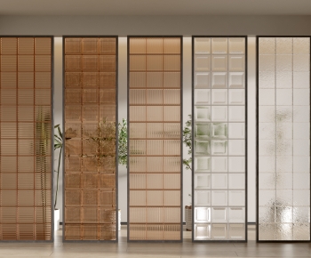 Modern Glass Screen Partition-ID:369807967