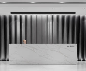 Modern Office Reception Desk-ID:231480659