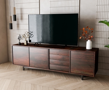 Wabi-sabi Style TV Cabinet-ID:772381079