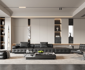 Modern A Living Room-ID:104243043