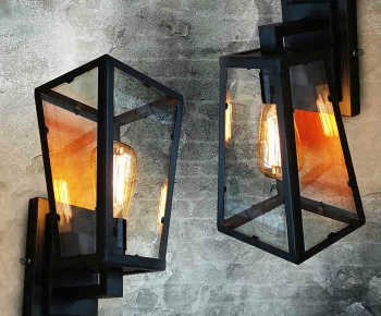 Industrial Style Wall Lamp-ID:848565108