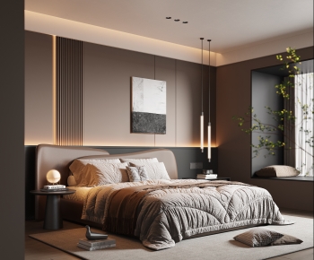 Modern Bedroom-ID:674357897