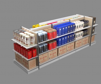 Modern Supermarket Shelf-ID:479156027