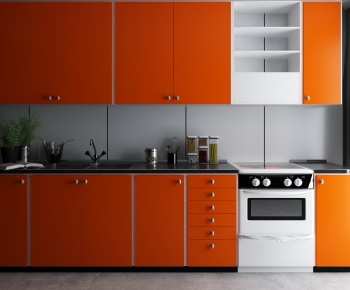 Modern Kitchen Cabinet-ID:784248115