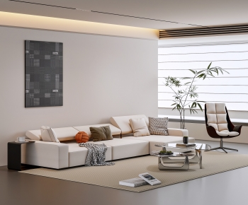 Modern A Living Room-ID:726855049