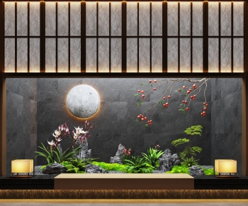 New Chinese Style Plant Landscaping-ID:160429004