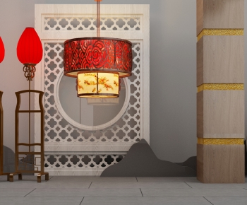 New Chinese Style Decorative Lamp-ID:497210035