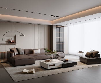 Modern A Living Room-ID:678056968