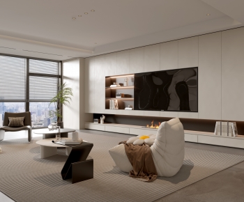 Modern A Living Room-ID:523850921