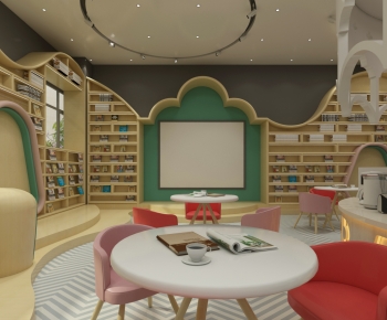 Modern Children's Reading Room-ID:974488976