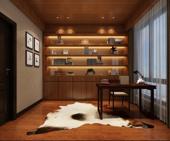 New Chinese Style Study Space-ID:779016976