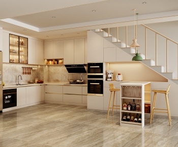 Modern Open Kitchen-ID:569622048