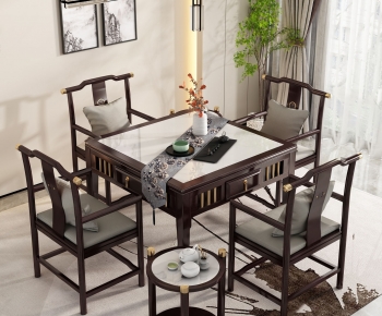 New Chinese Style Mahjong Tables And Chairs-ID:836175921