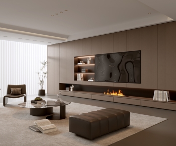 Modern A Living Room-ID:542351966