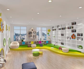 Modern Children's Reading Room-ID:384222031