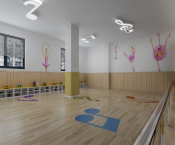 Modern Dance Classroom-ID:175036916