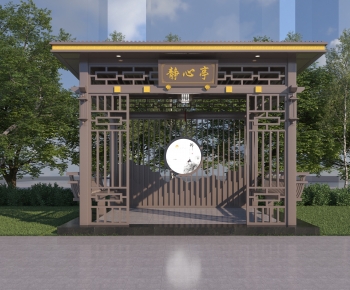 New Chinese Style Pavilion-ID:100569722