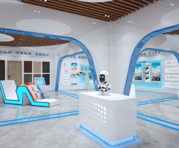 Modern Exhibition Hall-ID:950721035