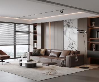 Modern A Living Room-ID:686130572