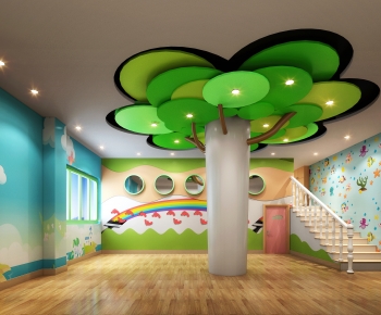 Modern Children's Kindergarten-ID:493850739