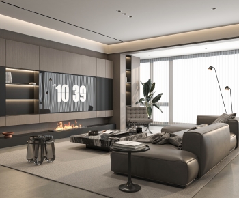 Modern A Living Room-ID:495162014