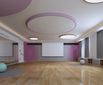 Modern Yoga Room-ID:689552076