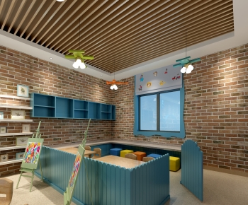 Modern Kindergarten Classrooms-ID:890613083