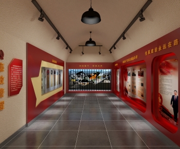 Modern Exhibition Hall-ID:887301079