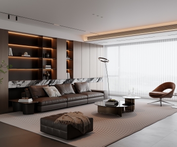 Modern A Living Room-ID:842869323