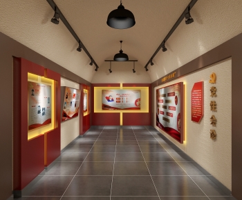 Modern Exhibition Hall-ID:968245989