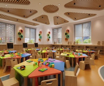 Modern Kindergarten Classrooms-ID:681116109