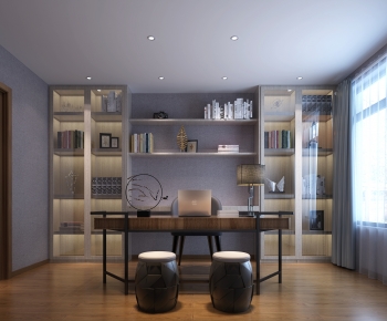 Post Modern Style Study Space-ID:864617118