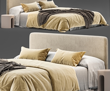 Modern Double Bed-ID:404437074