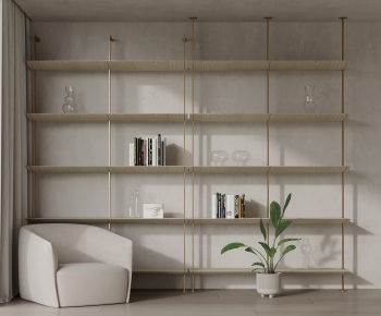 Modern Nordic Style Bookshelf-ID:424773932